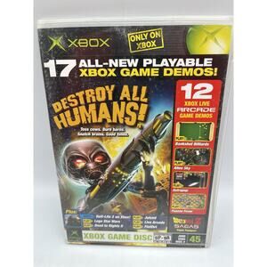 Official Xbox Magazine Xbox Demo Disc #45 June 2005 Playable Games TESTED & WORK